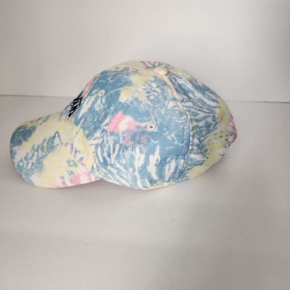 VANS tie dye baseball hat. OS. Adjustable back. Pink,blue,yellow,white. - Picture 2 of 8